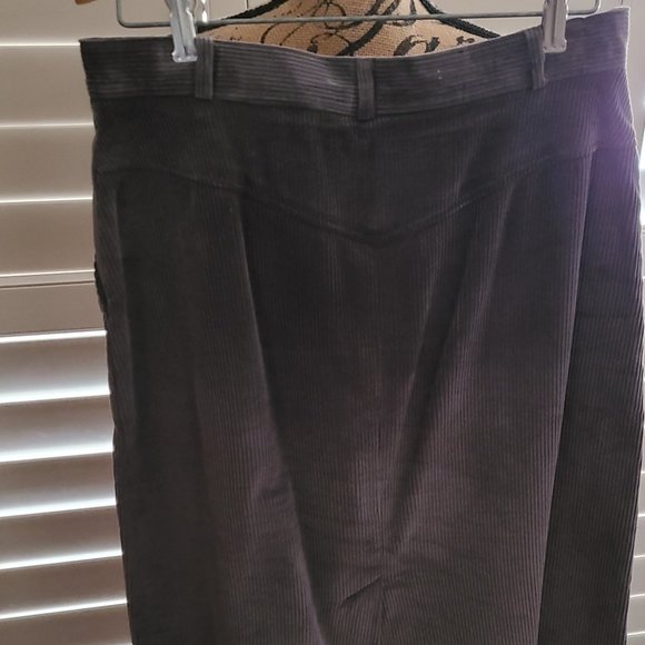 Grey Corduroy Skirt and Jacket Set - Picture 10 of 13